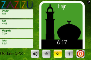 Prayer Adhan 7 Aplikasi Blackberry Gratis untuk Mengingatkan Waktu Sholat blackberry aplikasi 