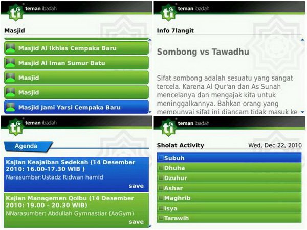 TI02 4 Aplikasi Ramadhan Pilihan untuk Pengguna BlackBerry news blackberry aplikasi 