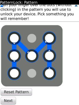 screenshot06 Tips: Amankan BlackBerry dengan Kunci Pola Layar tips guide