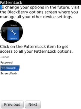 screenshot08 Tips: Amankan BlackBerry dengan Kunci Pola Layar tips guide