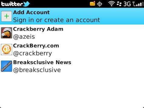 Setting Multiple Account Twitter for Blackberry 4 Tips : Setting Multiple Account di Twitter for Blackberry tips blackberry aplikasi 