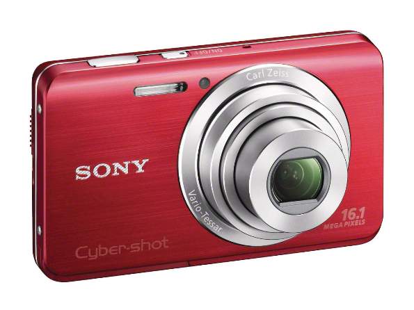 DSC W650 Red Left [CES 2012] Sony CyberShot W650: Kamera Asyik Murah Meriah foto video