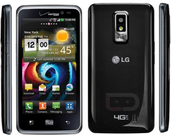 LG Spectrum LG Spectrum HD: Gingerbread LTE dengan True HD IPS 4.5 inci mobile gadget