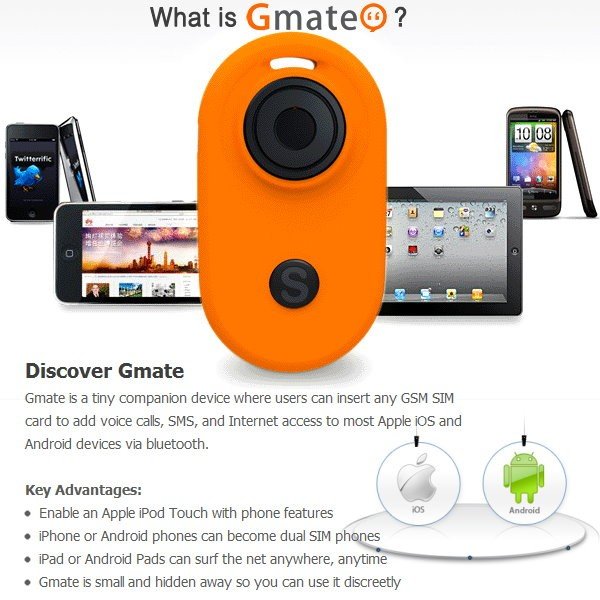 gmate1 Gmate: Agar Tablet PC Bisa Menelpon aksesoris gadget