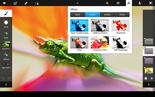 Adobe Photoshop Touch Adobe Photoshop Touch: Editor Gambar Populer Hadir di Android & iOS ios iphoneipad aplikasi android 