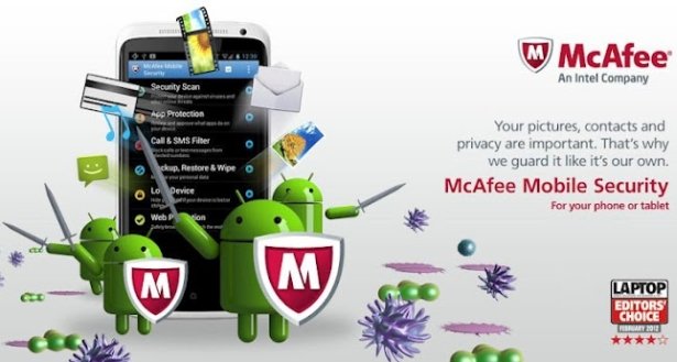 McAfee Rekomendasi 9 Antivirus Gratis untuk Android aplikasi android 