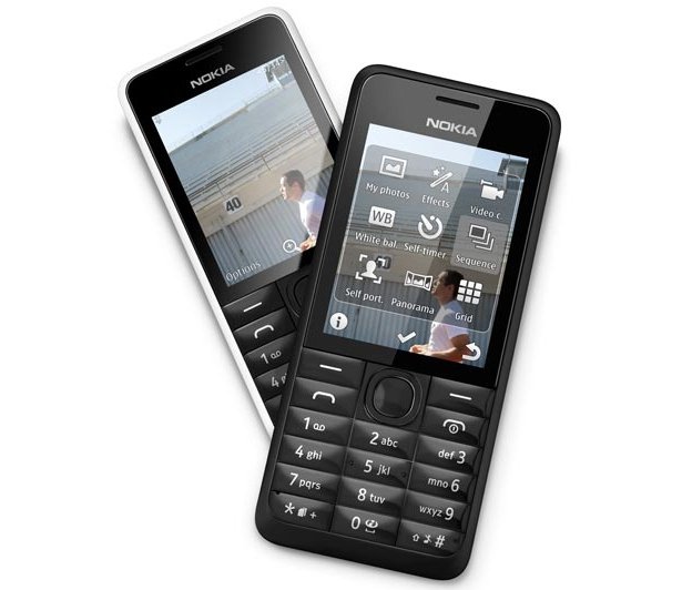 Nokia 301 [MWC 2013] Nokia 301: Ponsel Dual SIM dengan Daya Tahan Baterai 39 Hari ponsel news mobile gadget 