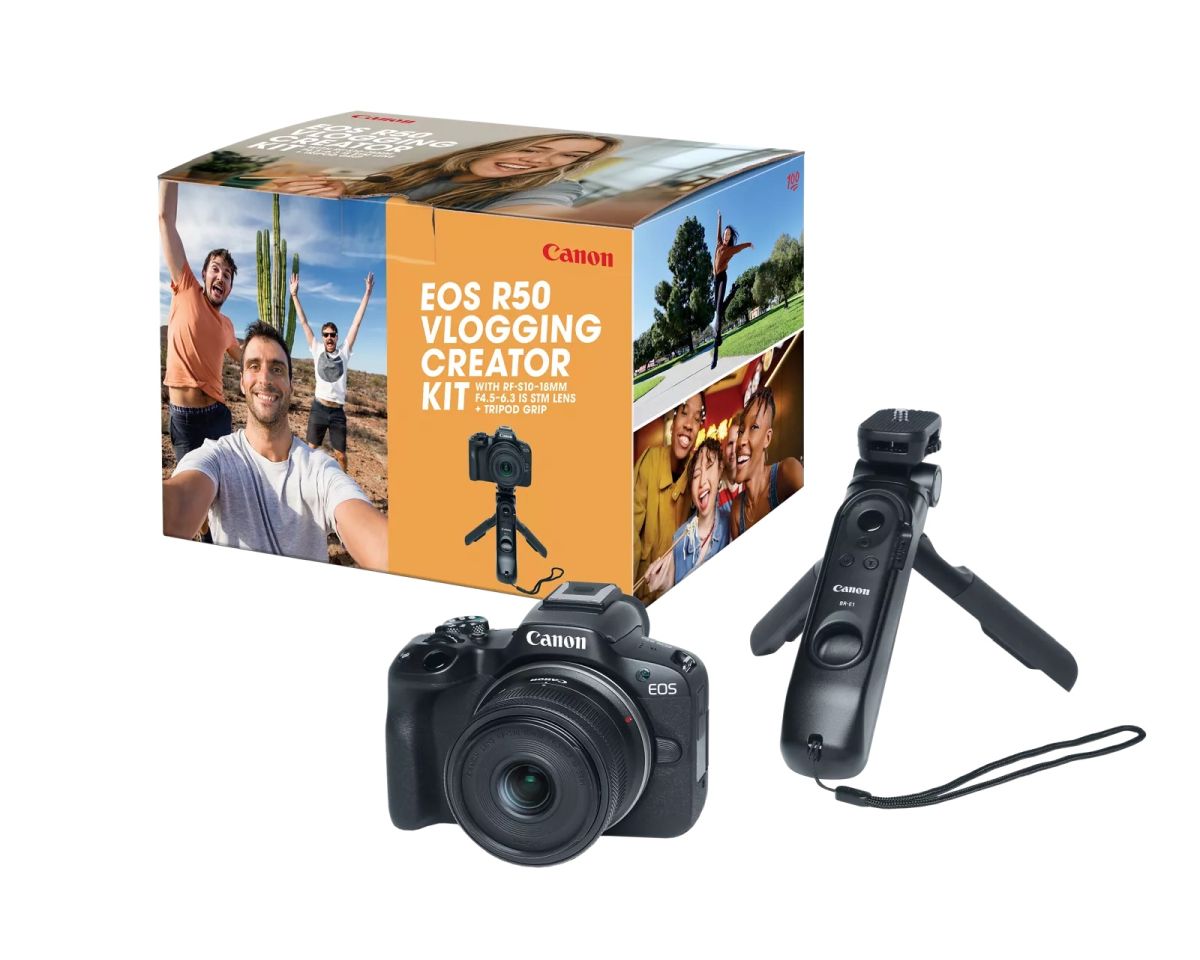Canon EOS R50 Vlogging Creator Kit