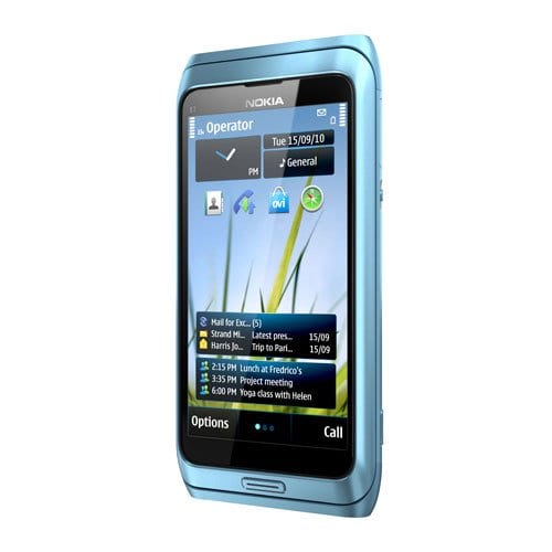 Nokia E7 blue1 lores