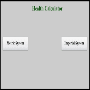 Health Calculator 01