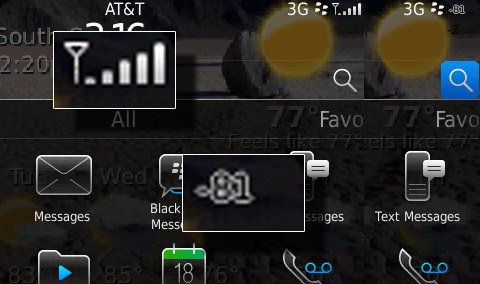 Blackberry OS 6.1 hidden function 03
