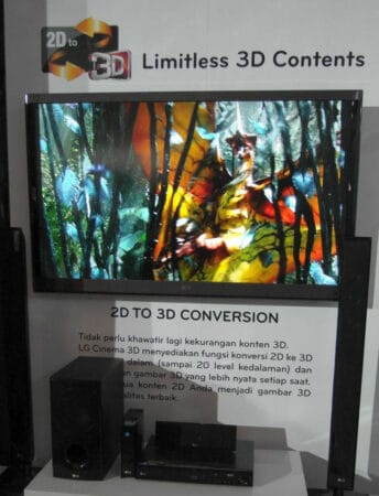 LG 2D 3D conversion LG 2D 3D conversion
