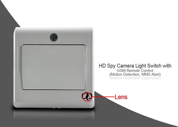 HD Spy Camera Light Switch 02
