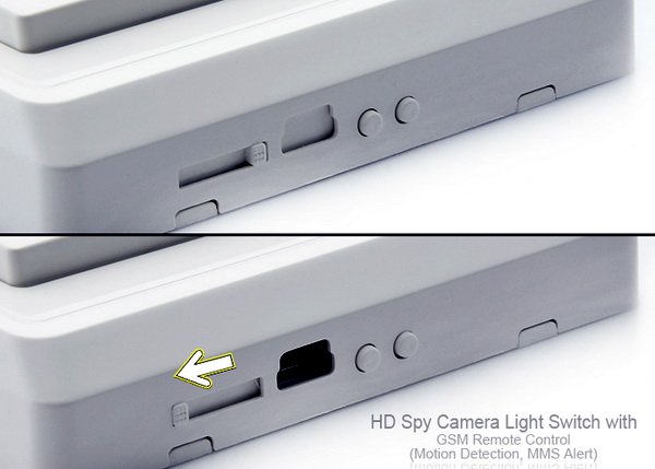 HD Spy Camera Light Switch 03