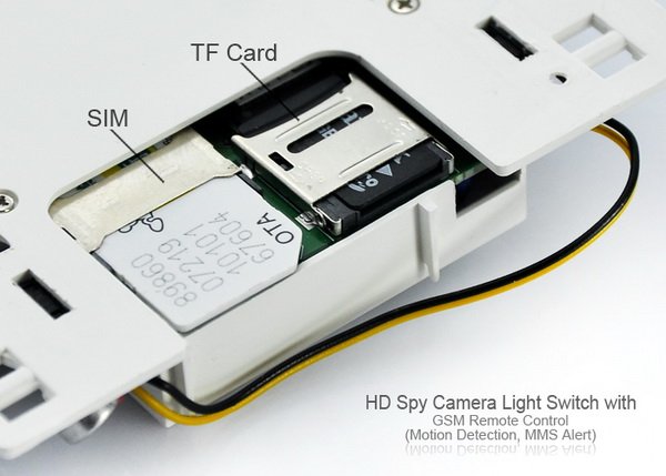 HD Spy Camera Light Switch 05