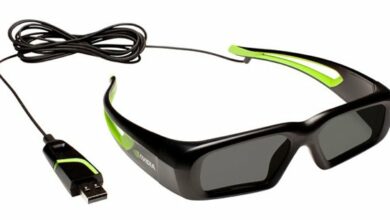 NVIDIA Wired 3D Glasses