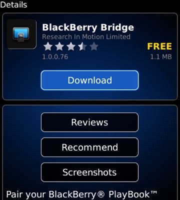 Blackberry Bridge Setup 2