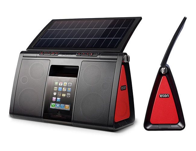 Soulra XL: iPod Dock Bertenaga Surya 26 Eton Soulra XL
