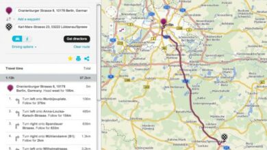 Share route OVI Maps
