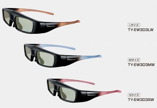 panasonic 3D glasses