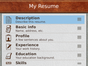 Pocket Resume 1