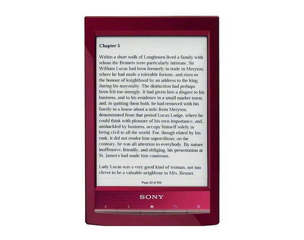 Sony Reader WiFi 02 red