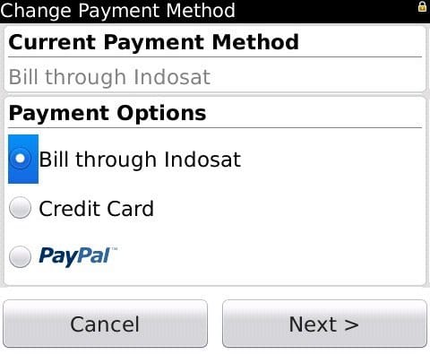 Tips : 5 Langkah Cepat Beli Apps BlackBerry AppWorld dengan Pulsa Indosat 23 Bayar Aplikasi Appworld dengan Pulsa Indosat1