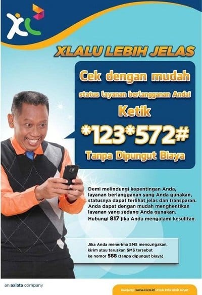 Cek VAS XL