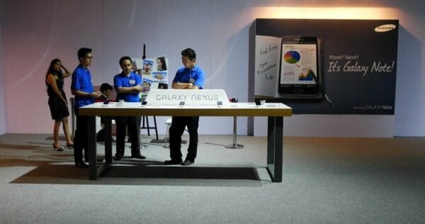 galaxy nexus booth 1