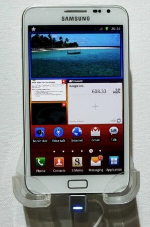 galaxy note white
