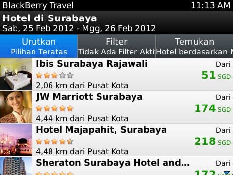 Blackberry Travel App 3