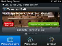 Blackberry Travel App 6