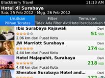 Blackberry Travel App 8