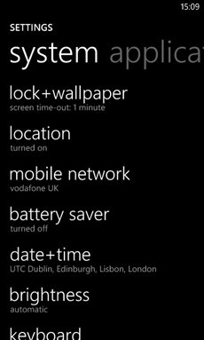 Securing Lumia 1