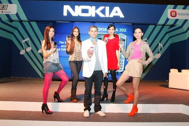 Martin Chirotarrab President Director Nokia Indonesia Launching Nokia Asha 302 Nokia Music