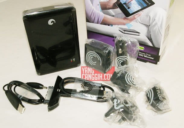 Review: Seagate GoFlex Satellite 21 paket penjualan