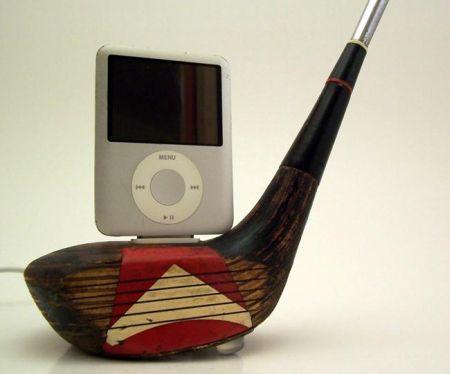 Golf Club iPhone Dock 2