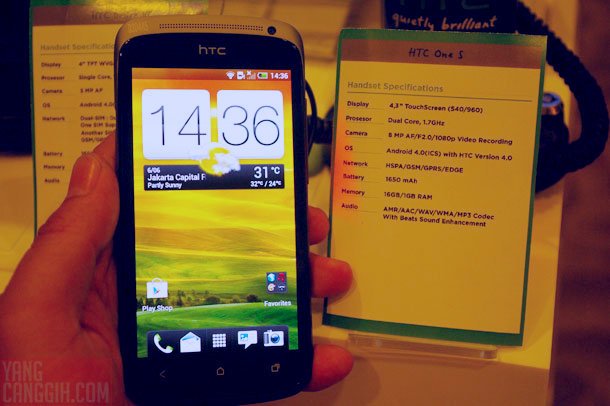Hands On HTC One s1