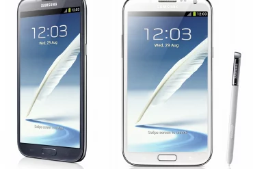 Samsung Galaxy Note II press shot Samsung Galaxy Note II