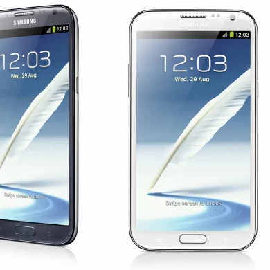 Samsung Galaxy Note II press shot Samsung Galaxy Note II