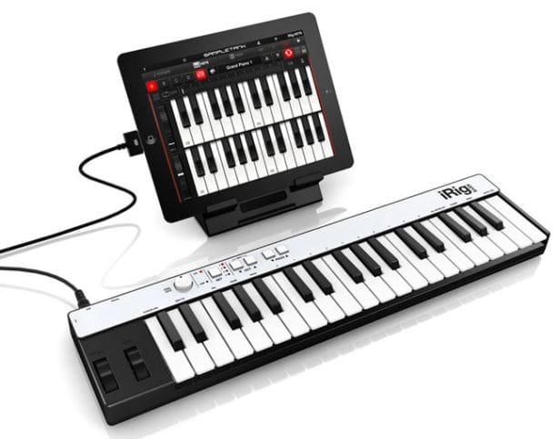 iRig KEYS: Portable Universal MIDI Keyboard untuk iOS & PC 24 IK Multimedia iRig Keys