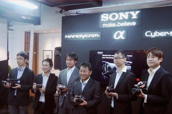 Sony cybershot dan handycam launch 1