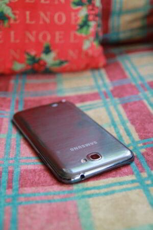 galaxy note 2 belakang