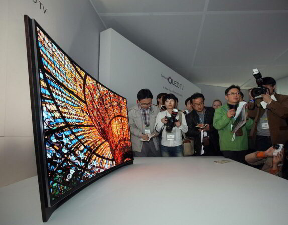 Samsung Curved OLED TV 1