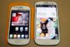 Perbandingan ukuran Samsung Galaxy S3 mini dan S3