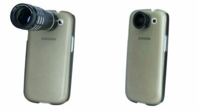 Samsung Galaxy S III lens