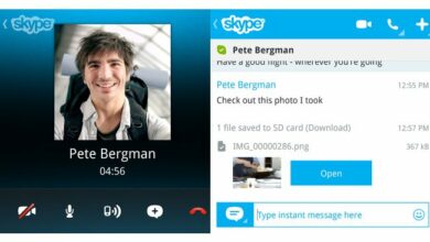 Skype BlackBerry 10 Preview