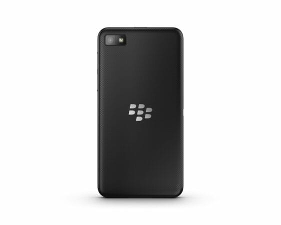 Z10 black belakang