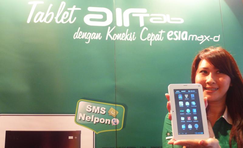Esia Luncurkan AirTab A10, Tablet 7 inci dengan Koneksi EVDO 24 airtab
