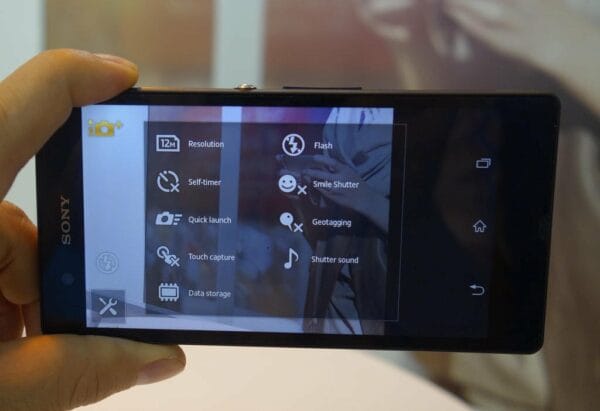 Review Sony Xperia Z 30 sony xperia z kamera menu